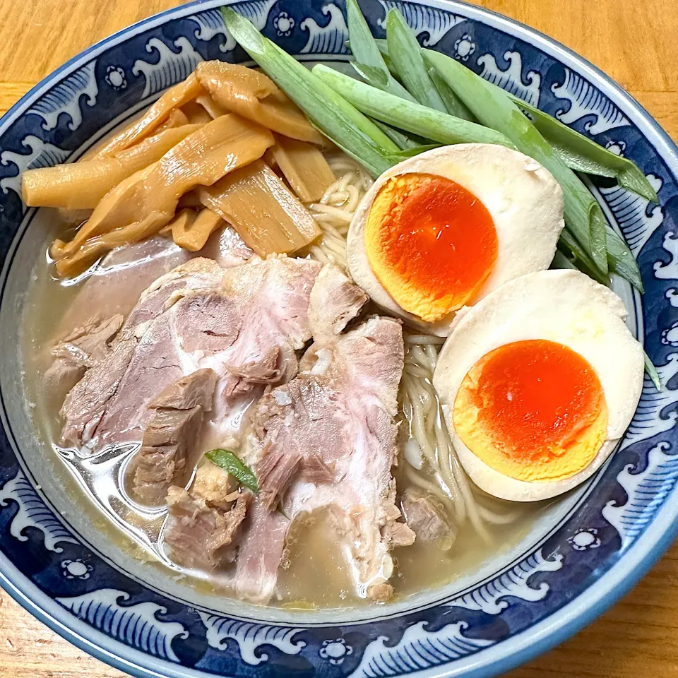 Snapdishの料理写真:冷やし柚子塩らーめん【チルド麺】|海鼠さん