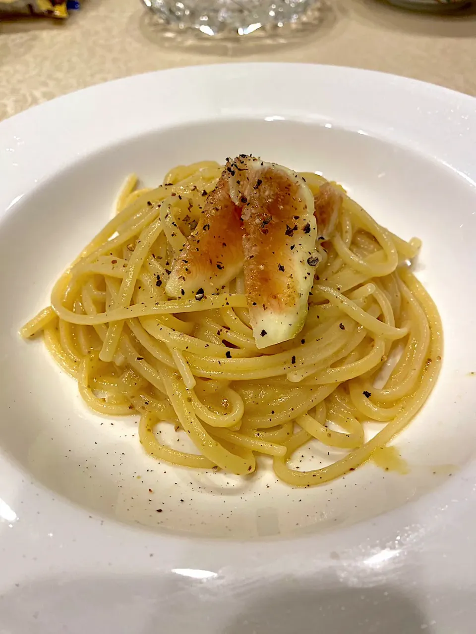 Snapdishの料理写真:イチジクのパスタ|yosukeさん