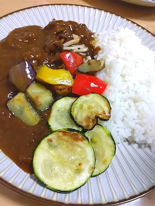 夏野菜カレー|鈴水さん