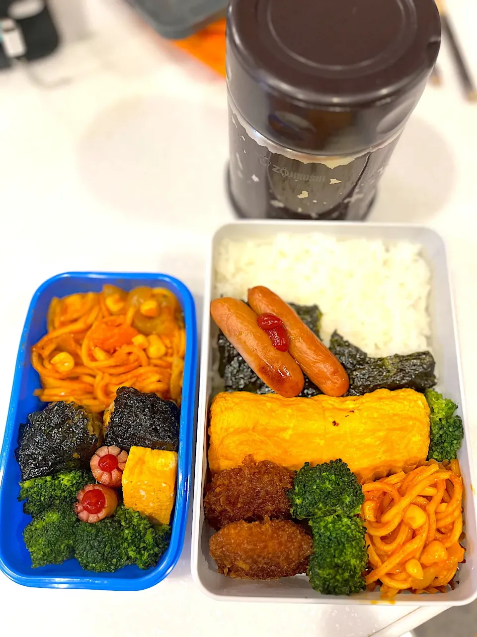 息子とパパお弁当🍱👨|みぃこさん