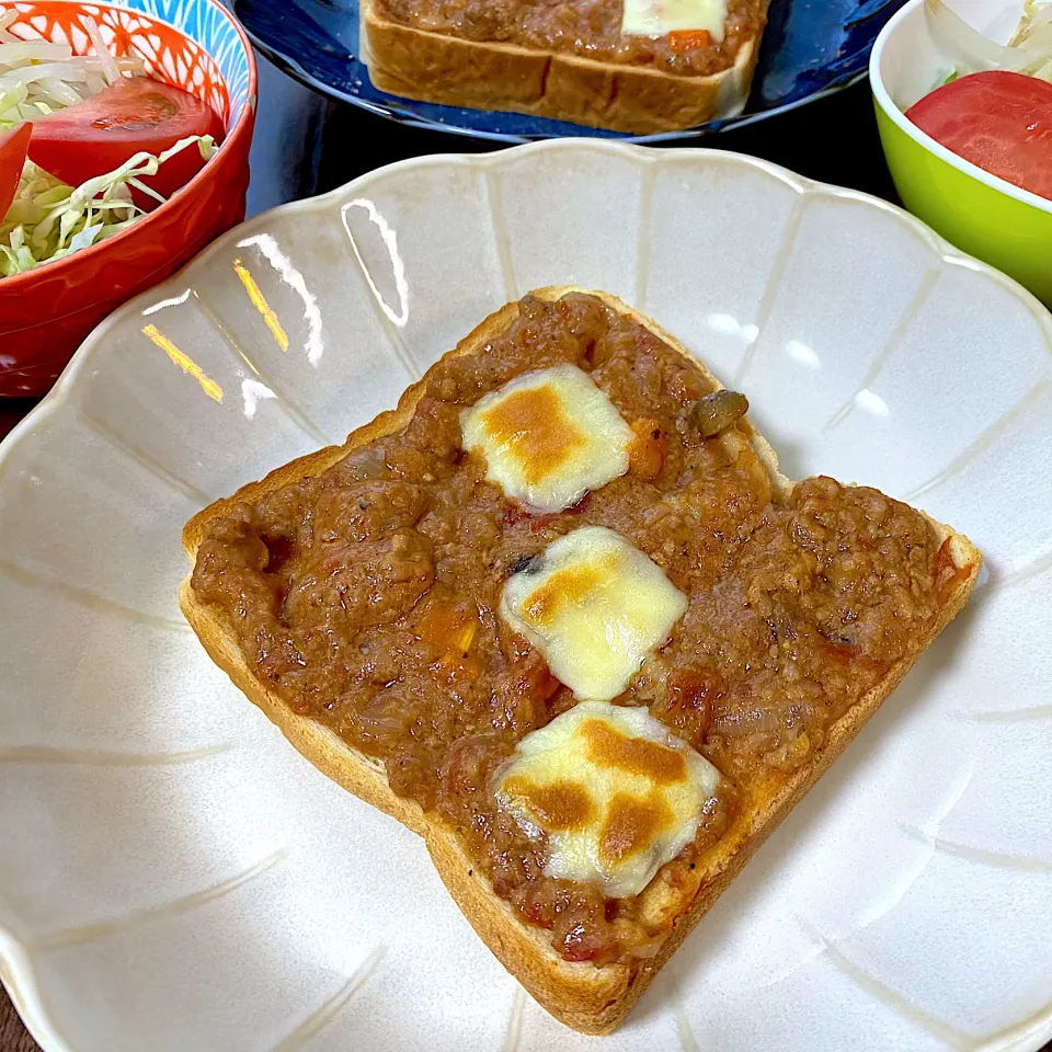 ミートソースのトースト|yuiさん