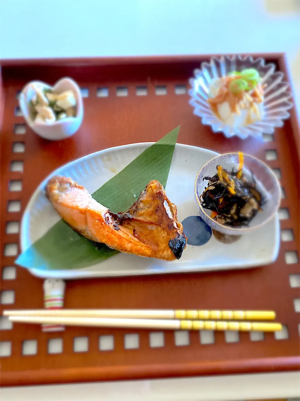 手抜き朝ごはん🍚|あーたんさん