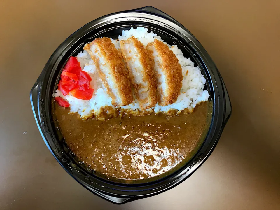 P カツカレー弁当|ばーさんさん