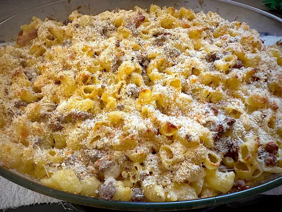 Baked Macaroni and cheese pasta|Laki Maikaʻiさん