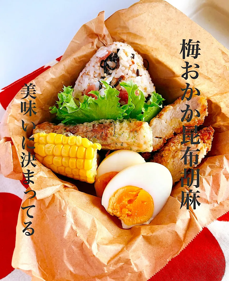 Snapdishの料理写真:おにまる弁当（2023/8/13)|はなみちさん