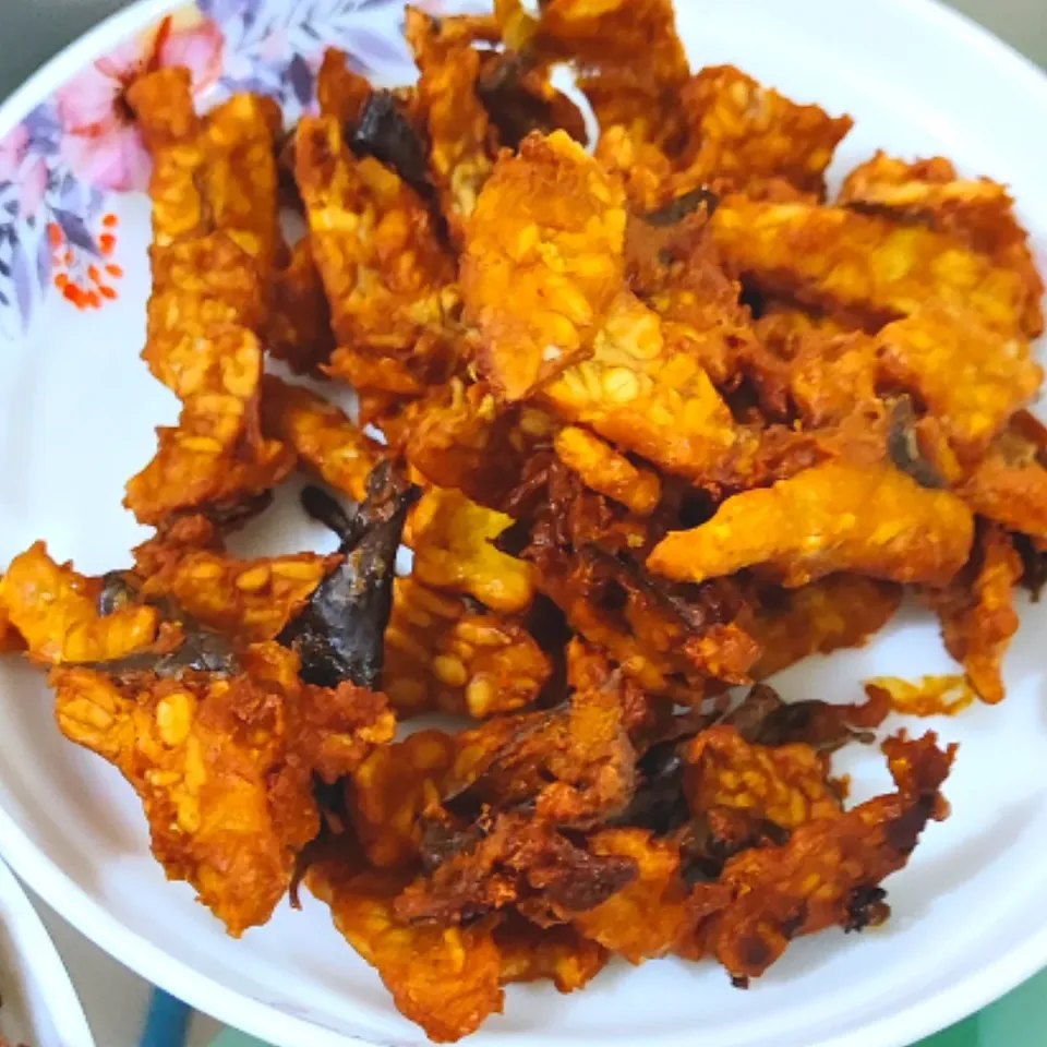 Fried Tempe with Flour and Curry leave|simatasepetさん