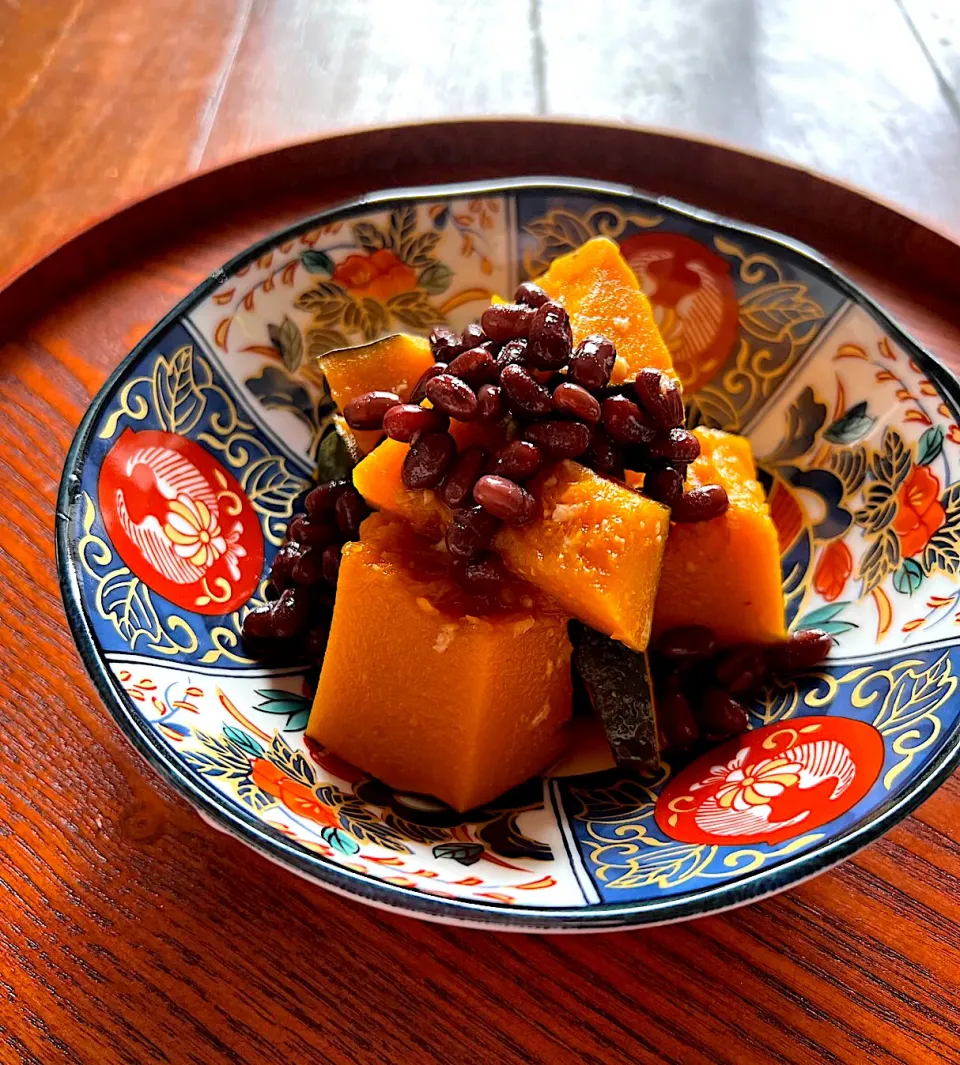 Snapdishの料理写真:南瓜と小豆のいとこ煮|nainaiさん