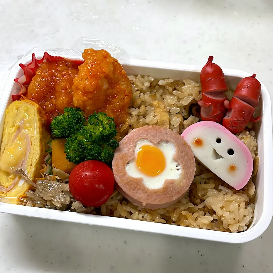 Snapdishの料理写真:2023年8月14日　オレ弁当♪|クッキングおやぢさん