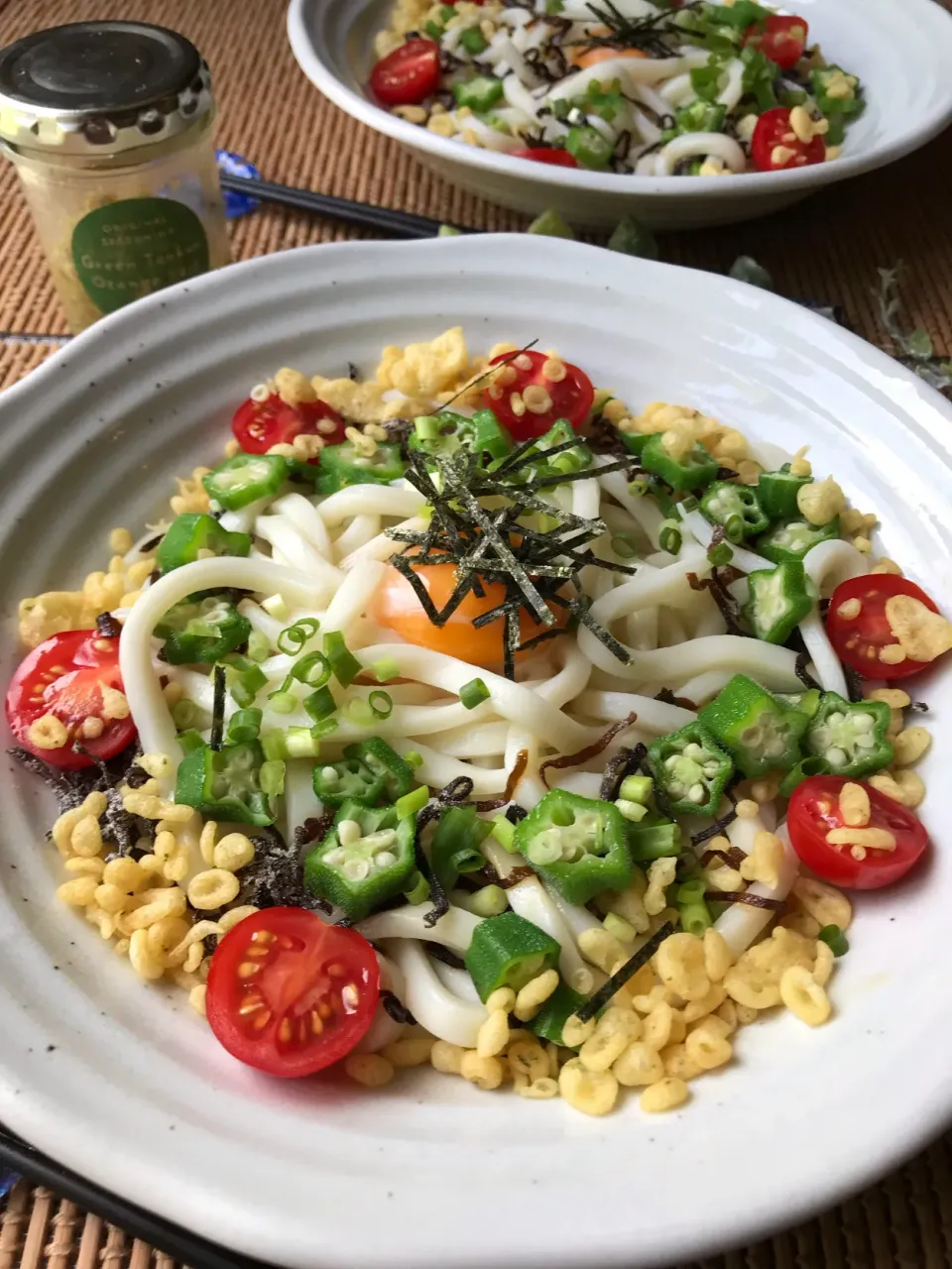 【食卓を紡ぐおたより便】青切り塩たんかんdeたんかん香る冷やしぶっかけうどん|まなまな♡さん