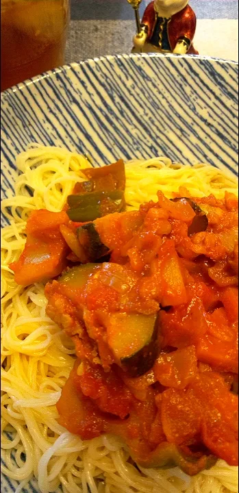 '23．8/14
おうちで素麺😋|たえさん