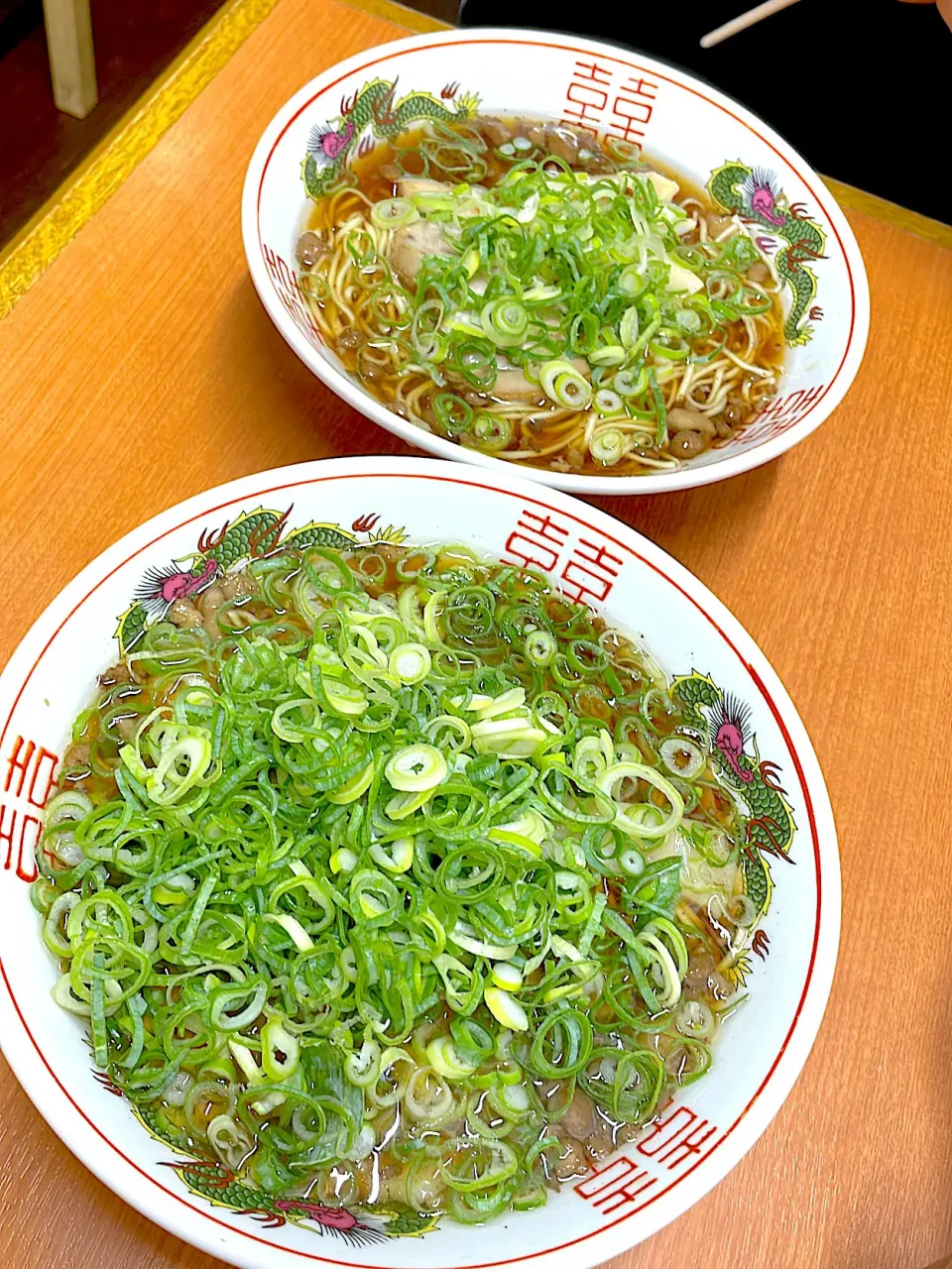 尾道ラーメン　ネギトッピング|まこさん