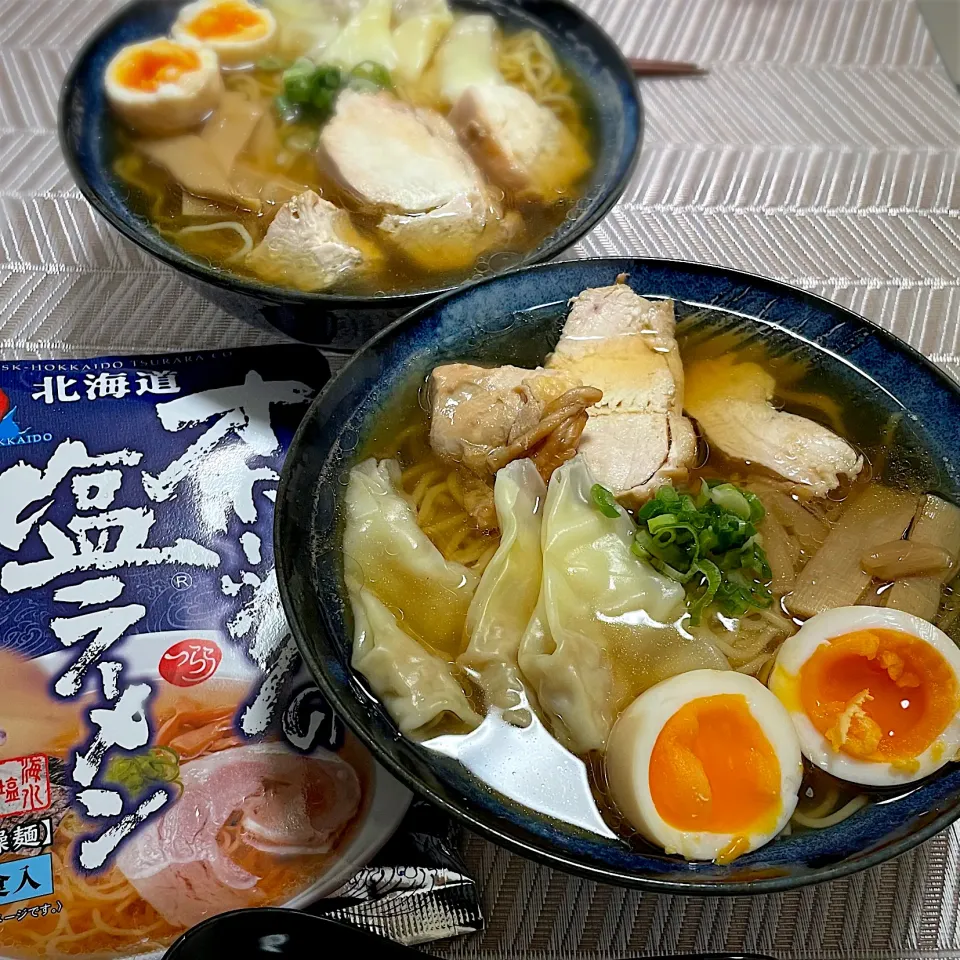 Snapdishの料理写真:オホーツクの塩ラーメン|こちちゃん💎🩷さん