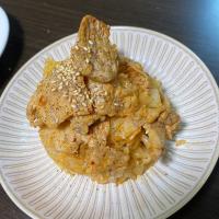 ボリューム満点豚キムチ
