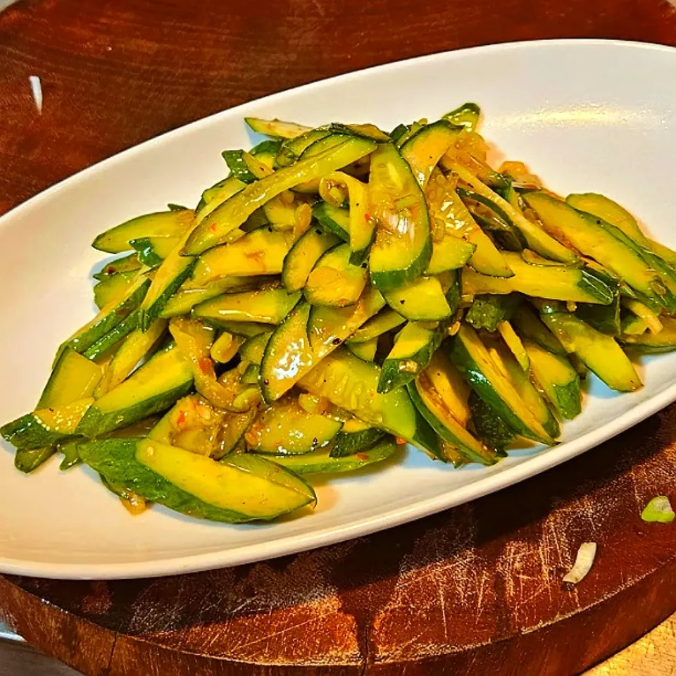 【味の素】簡単一番旨い！中華屋のピリ辛きゅうり|ちゃらりんこクック とっしー😋さん