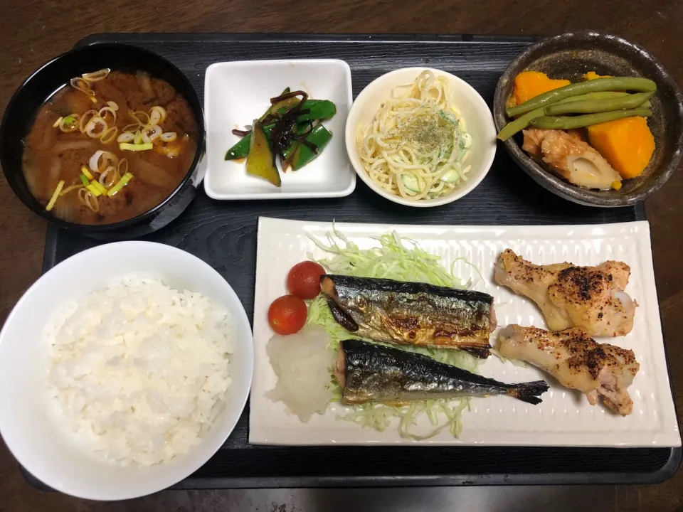 今日の晩御飯😃|まちゃさん