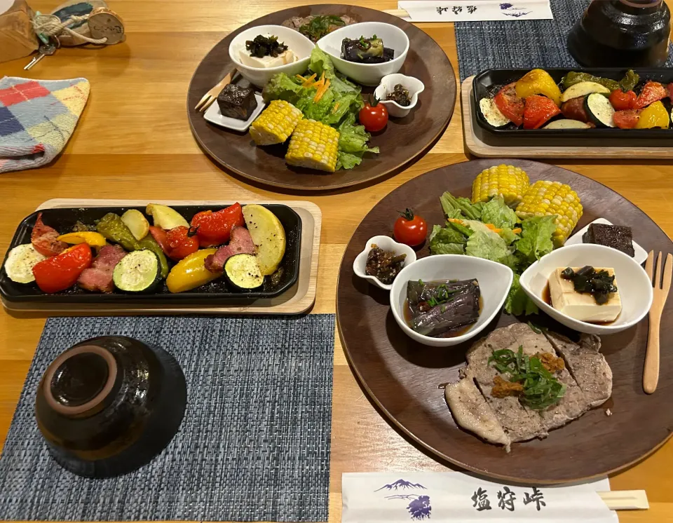 Snapdishの料理写真:野菜たっぷりの北海道料理🥓🍖🌽🥦🍅🍆🥕|buhizouさん