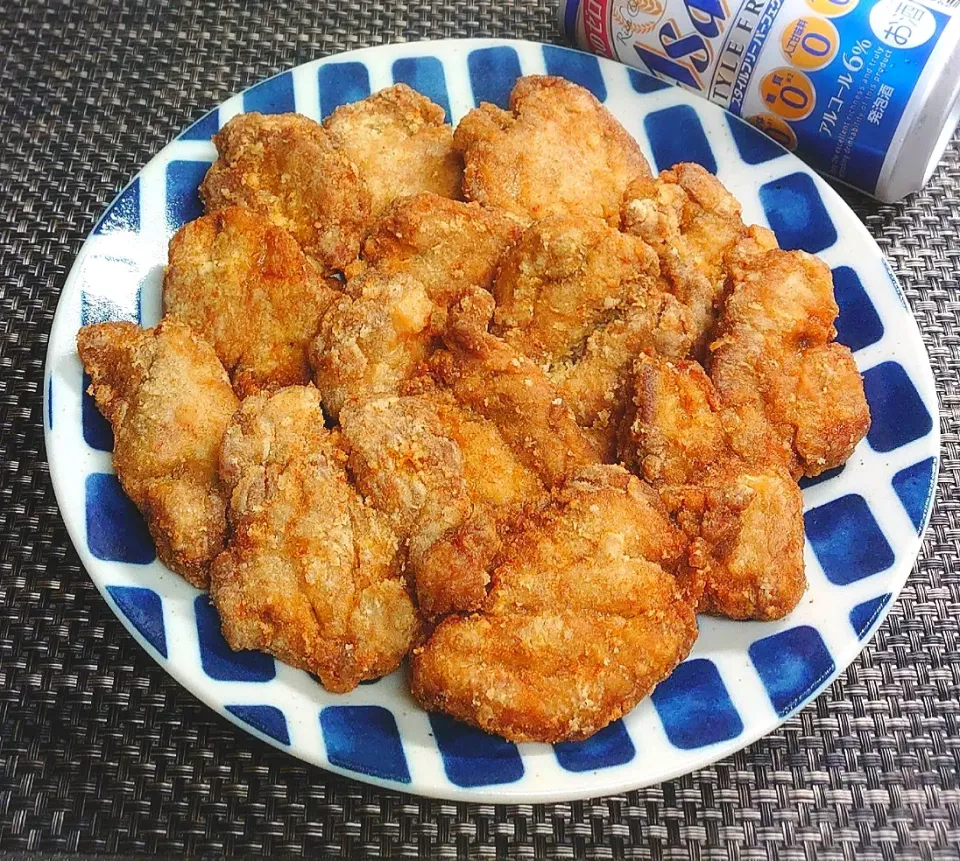 【おうち居酒屋ごはん】豚ヒレ肉のにんにく醤油カレーマヨ唐揚げ|からあげビールさん