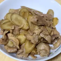 豚肉とごぼうの甘辛煮|なっつさん