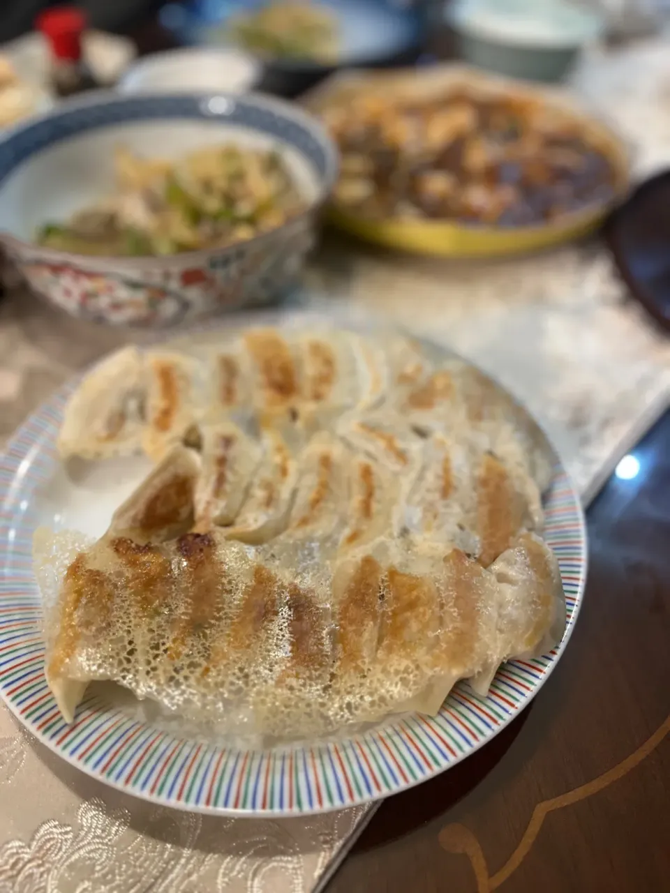 Snapdishの料理写真:羽付餃子|adriablueさん