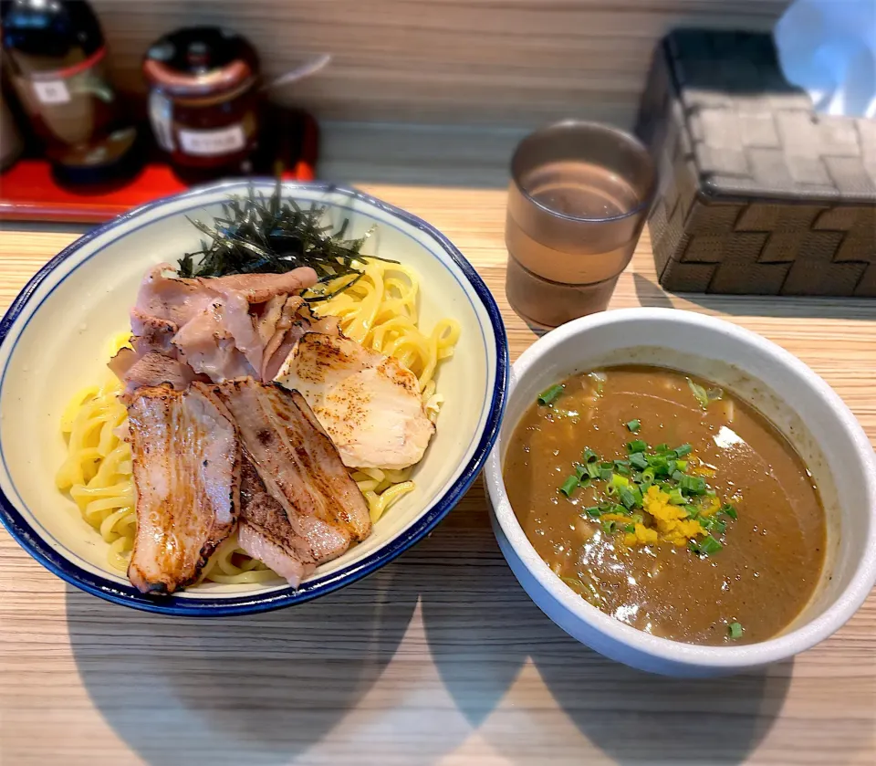 濃厚豚骨魚介つけ麺(中盛)@麺屋 宮本|morimi32さん