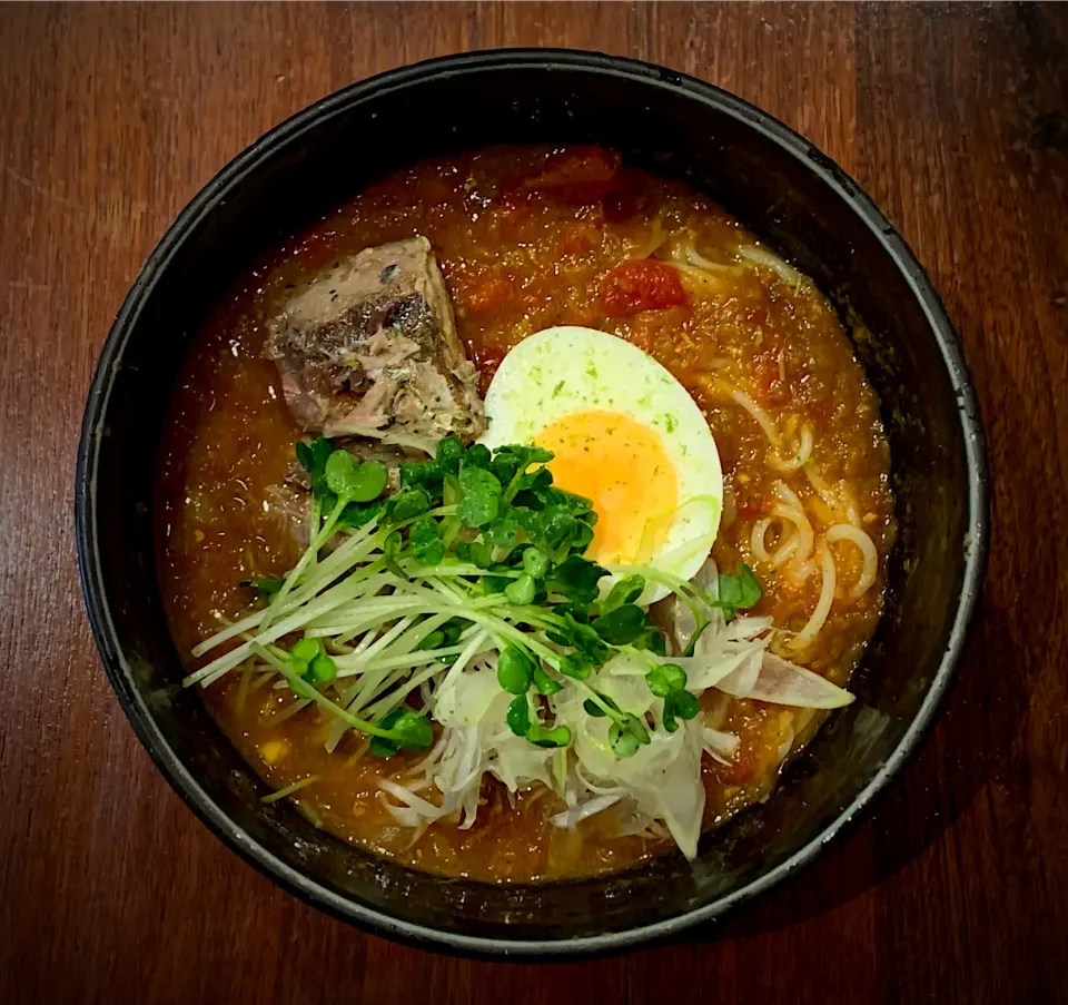 鯖缶スパイス出汁カレーそうめん|半田手延べそうめんの店 阿波や壱兆さん