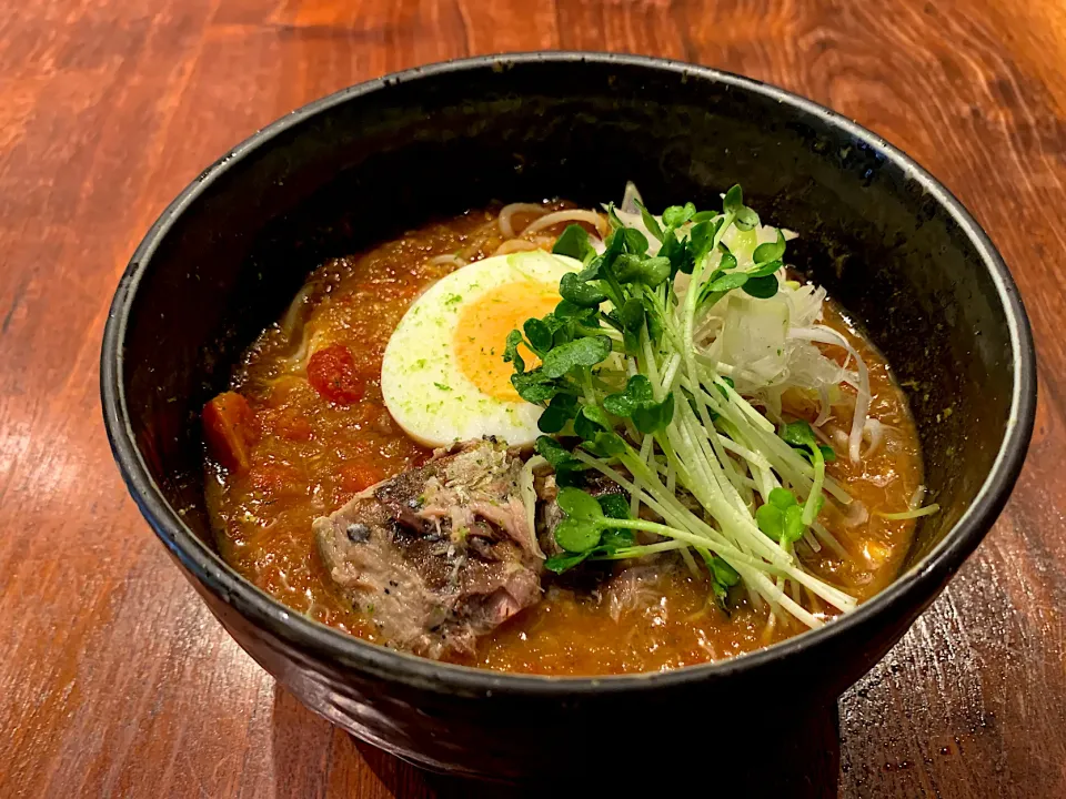 鯖缶スパイス出汁カレーそうめん|半田手延べそうめんの店 阿波や壱兆さん