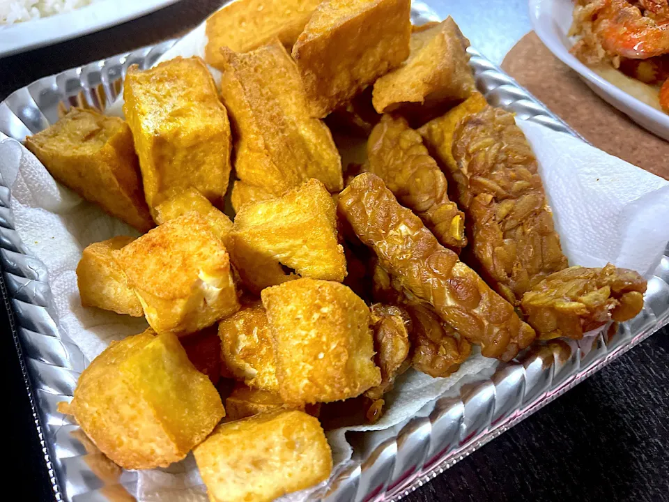 Goreng tahu & tempe|yeni kartikasariさん