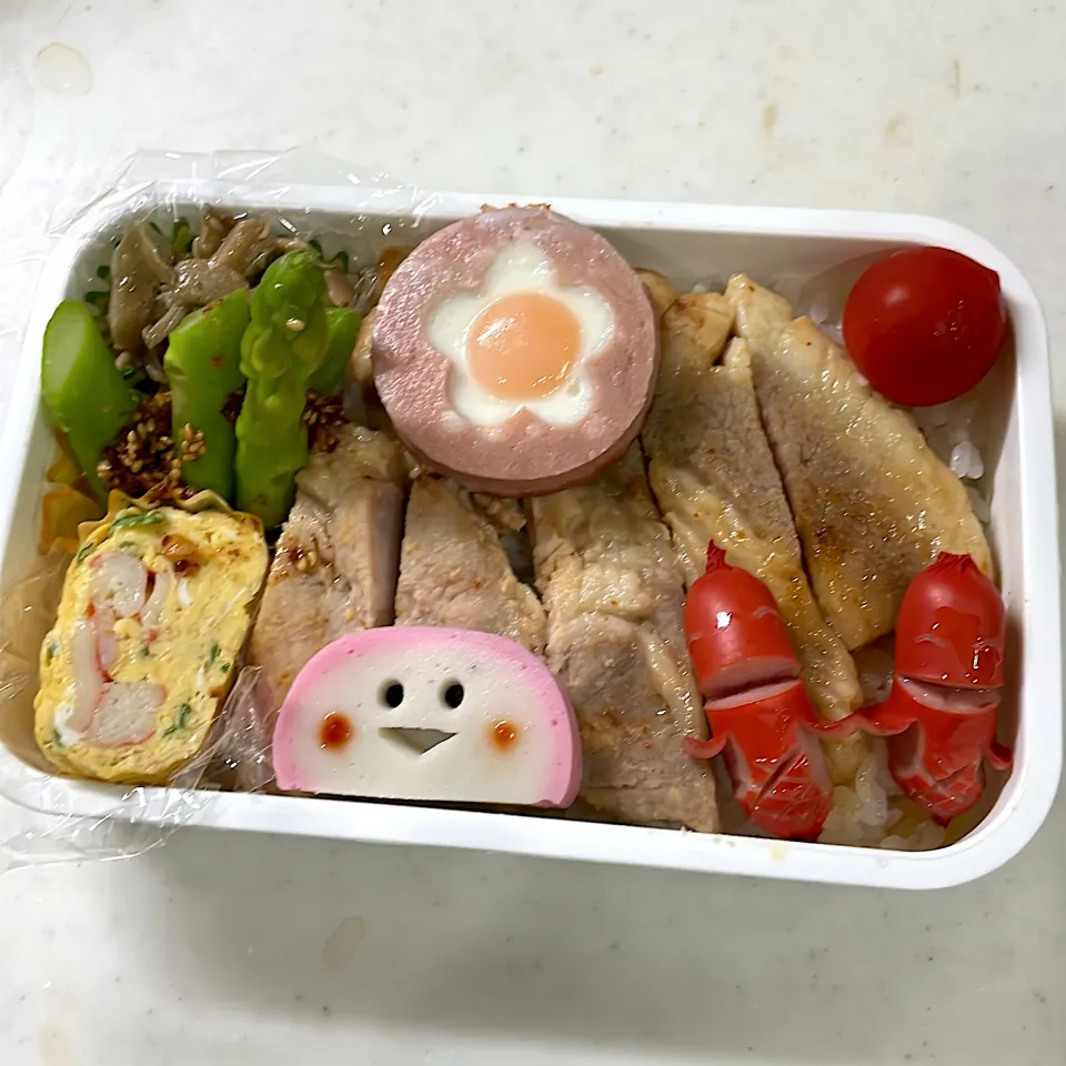 Snapdishの料理写真:2023年8月18日　オレ弁当♪|クッキングおやぢさん