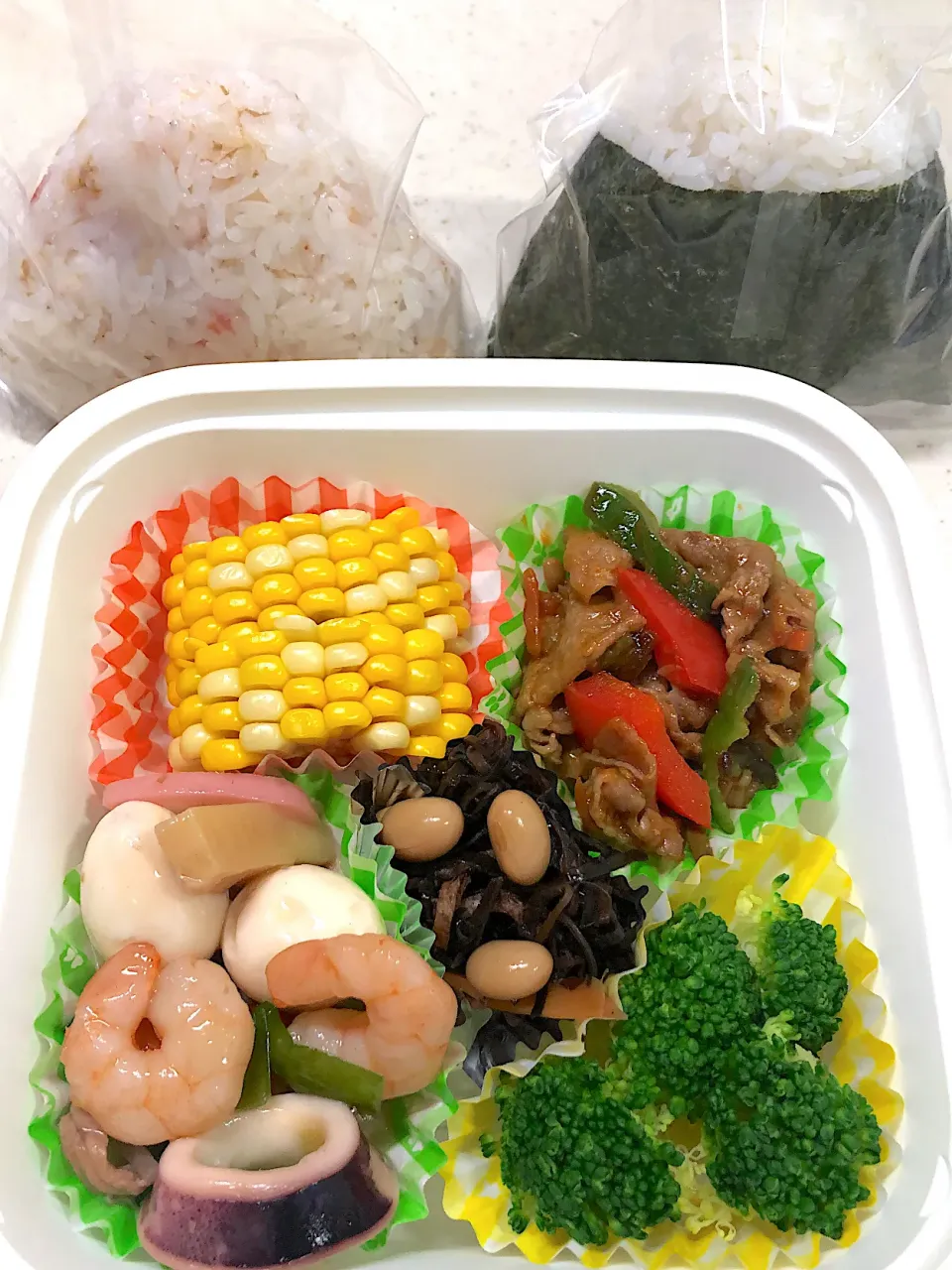 プリプリ中華炒め弁当|teteさん