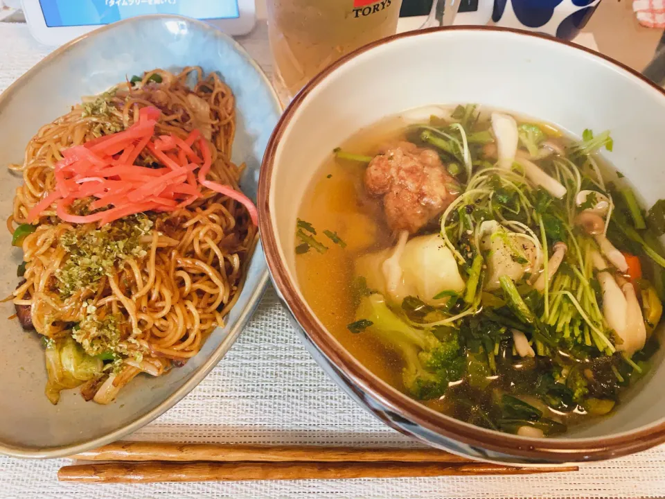 少し食べすぎ朝食|駄菓子屋さん