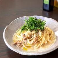 さらっと和風クリームパスタうに