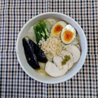 Snapdishの料理写真:鶏ダシ塩素麺|すぽっくさん