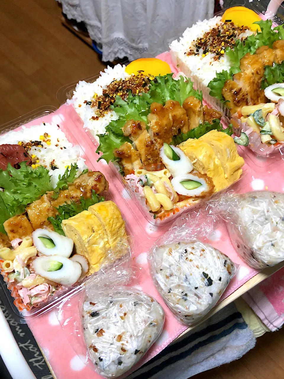 Snapdishの料理写真:トンテキ弁当カレー風味|魅耜さん