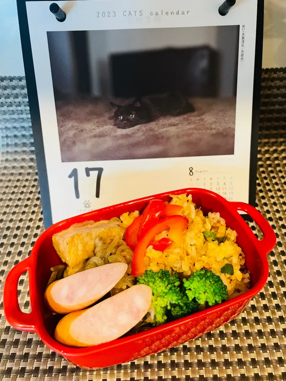 Snapdishの料理写真:20230817🍱今日の自分弁当🍱|akiyo22さん