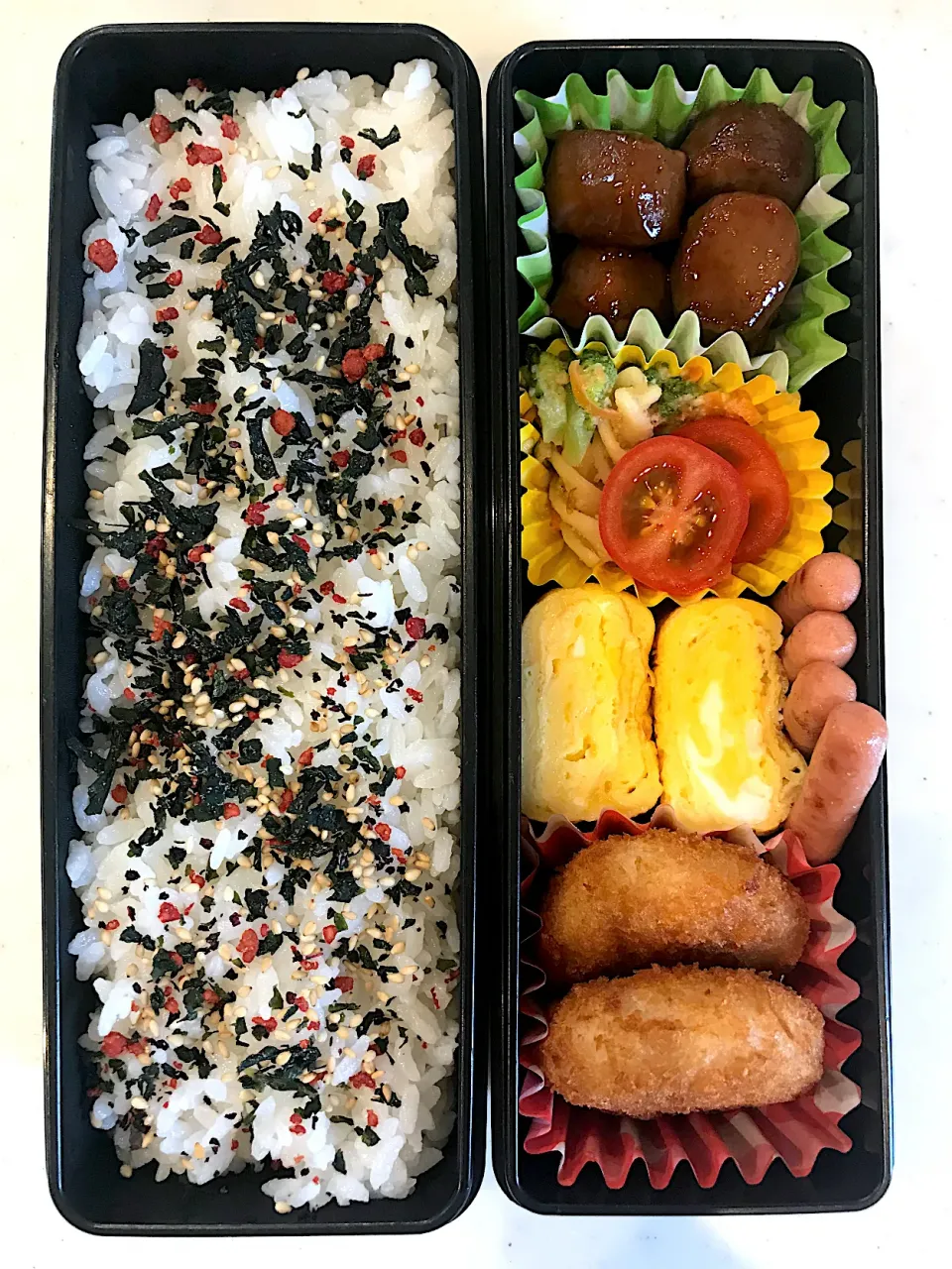 Snapdishの料理写真:2023.8.19 (土) パパのお弁当🍱|あっきーよさん