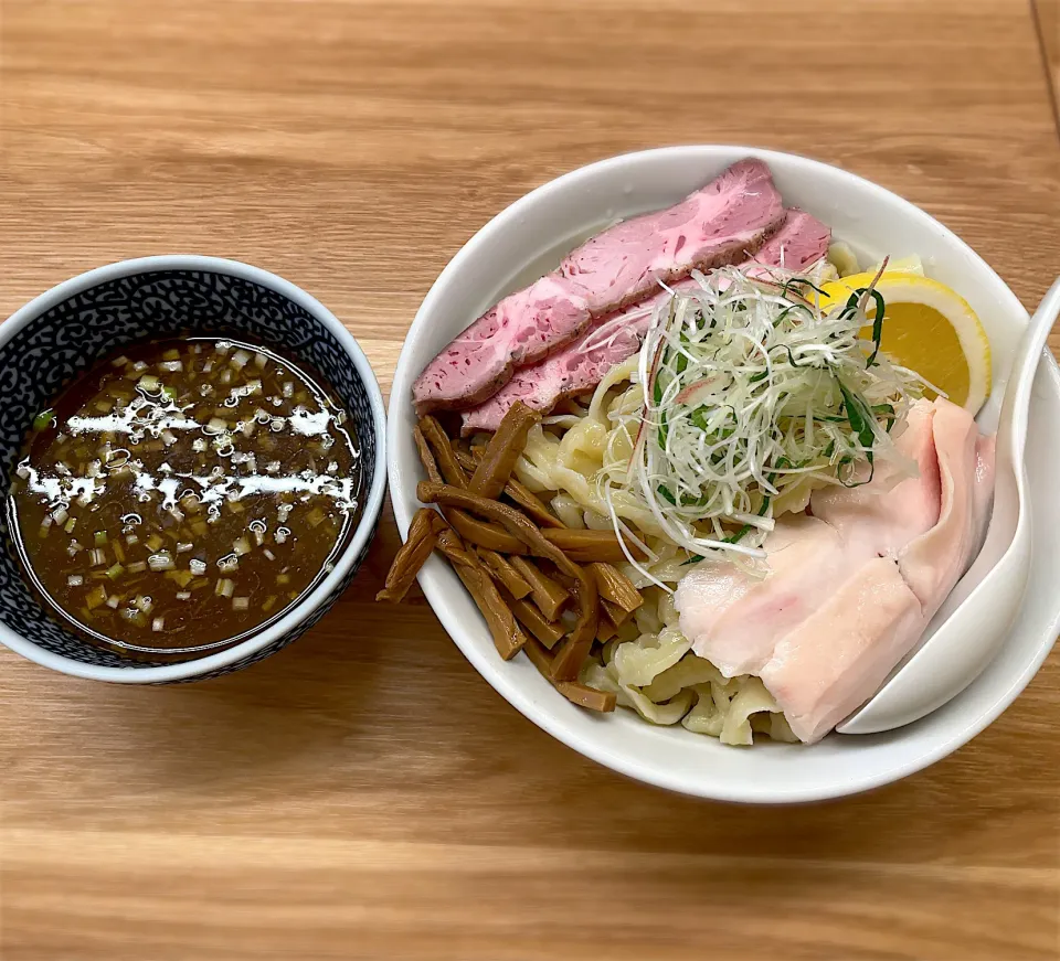 冷やし煮干しつけ麺(塩)@麺屋つつる|morimi32さん