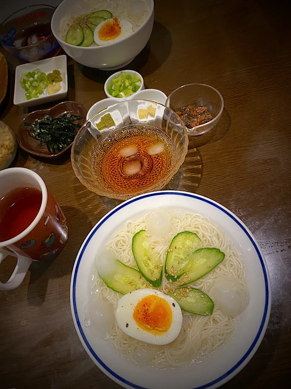 素麺　半熟卵|ch＊K*∀o(^^*)♪さん