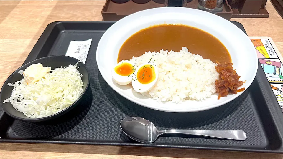 Snapdishの料理写真:マイカリー食堂 摂津富田店のモーニングカレー並盛|Saudadeさん