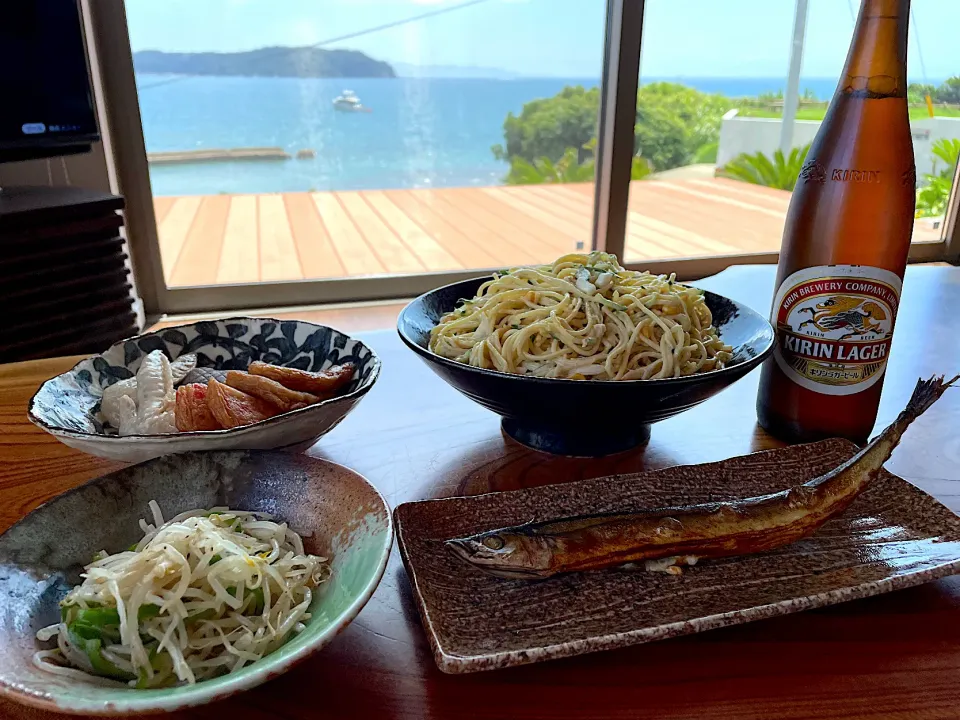 2023.8.19 スパサラランチ🍻🍻🍻|ゆみずさん