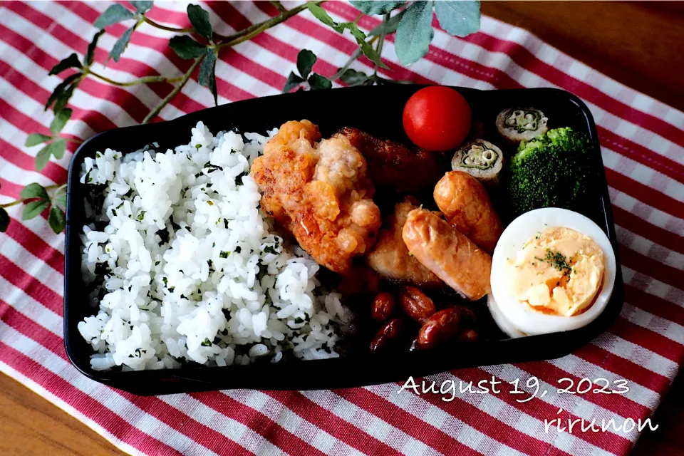 高1息子のお弁当🍱|りるのんさん