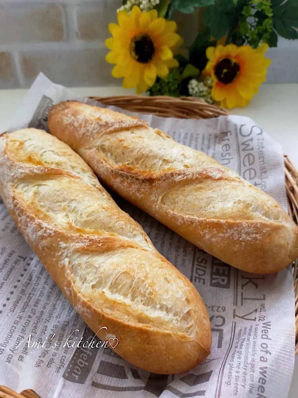 バゲット修行中✨ミニバゲット😄🥖|あみさん