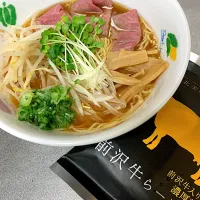 Snapdishの料理写真:前沢牛ラーメン|るりルリさん