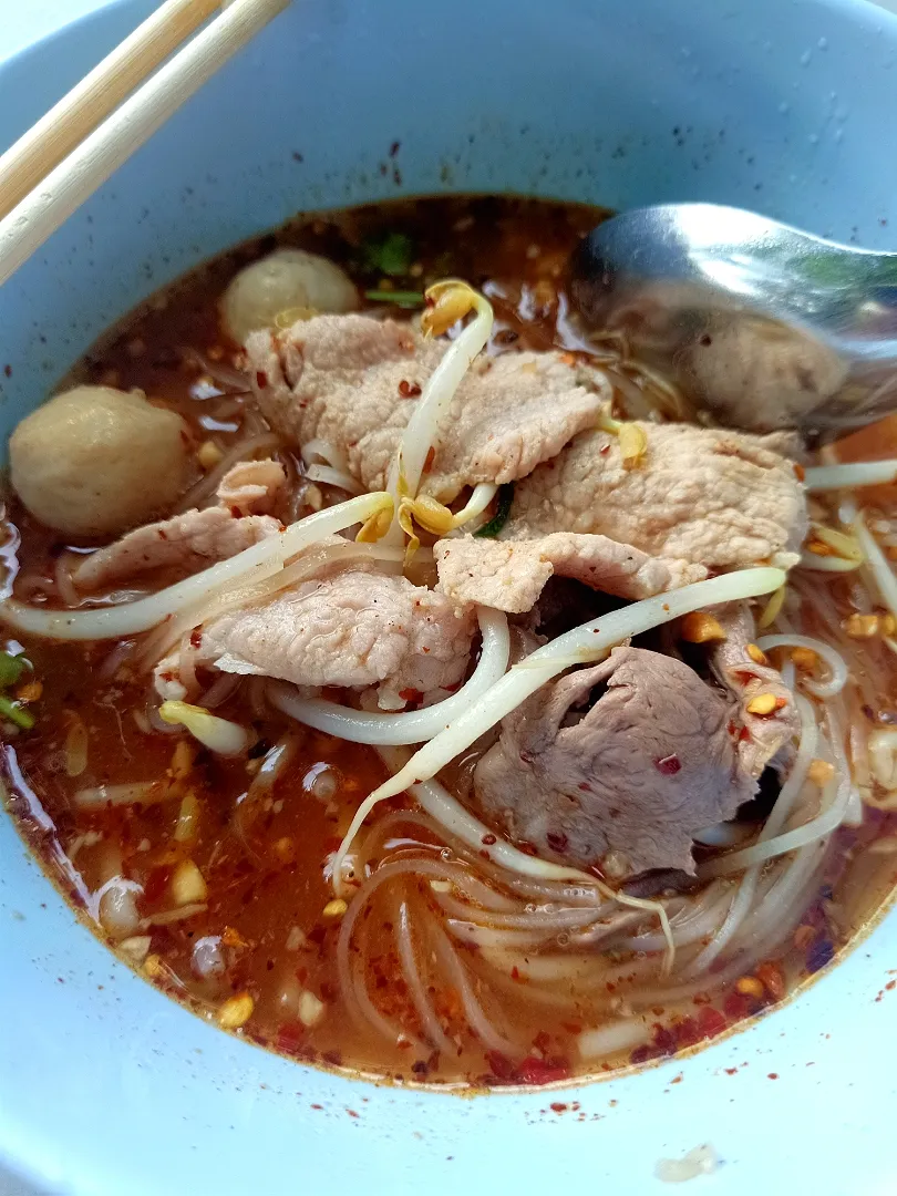 Tom Yum Pork Noodle 🍜🌶️👄🤤|An'leeさん