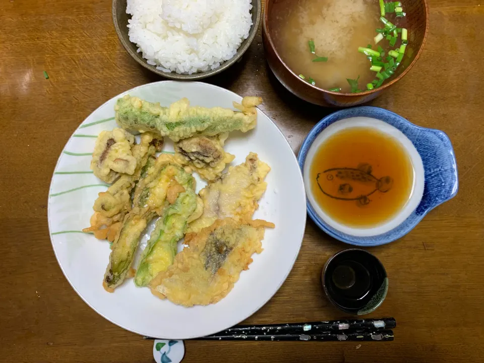 魚と野菜の天ぷら|ATさん