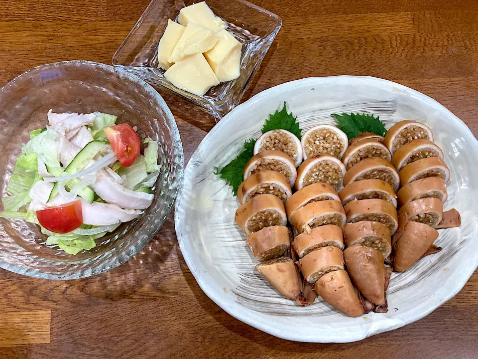 友人釣果 イカで晩ご飯|sakuramochiさん