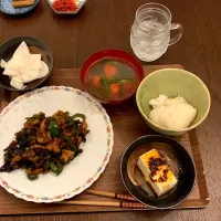 Snapdishの料理写真:豚肉と🎃の青椒肉絲😊😊😊| 大塚麻美さん