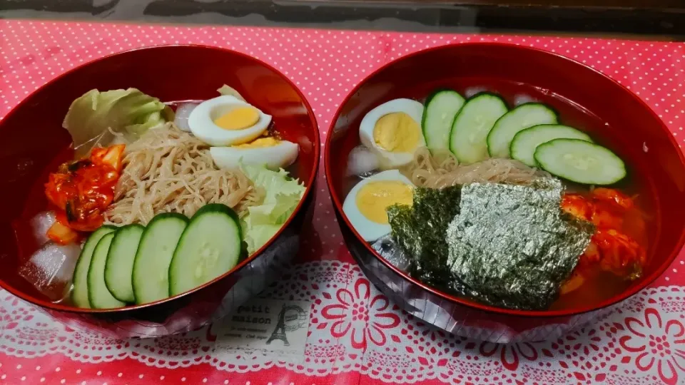 冷麺
レタス入りと海苔入り|kamekameさん