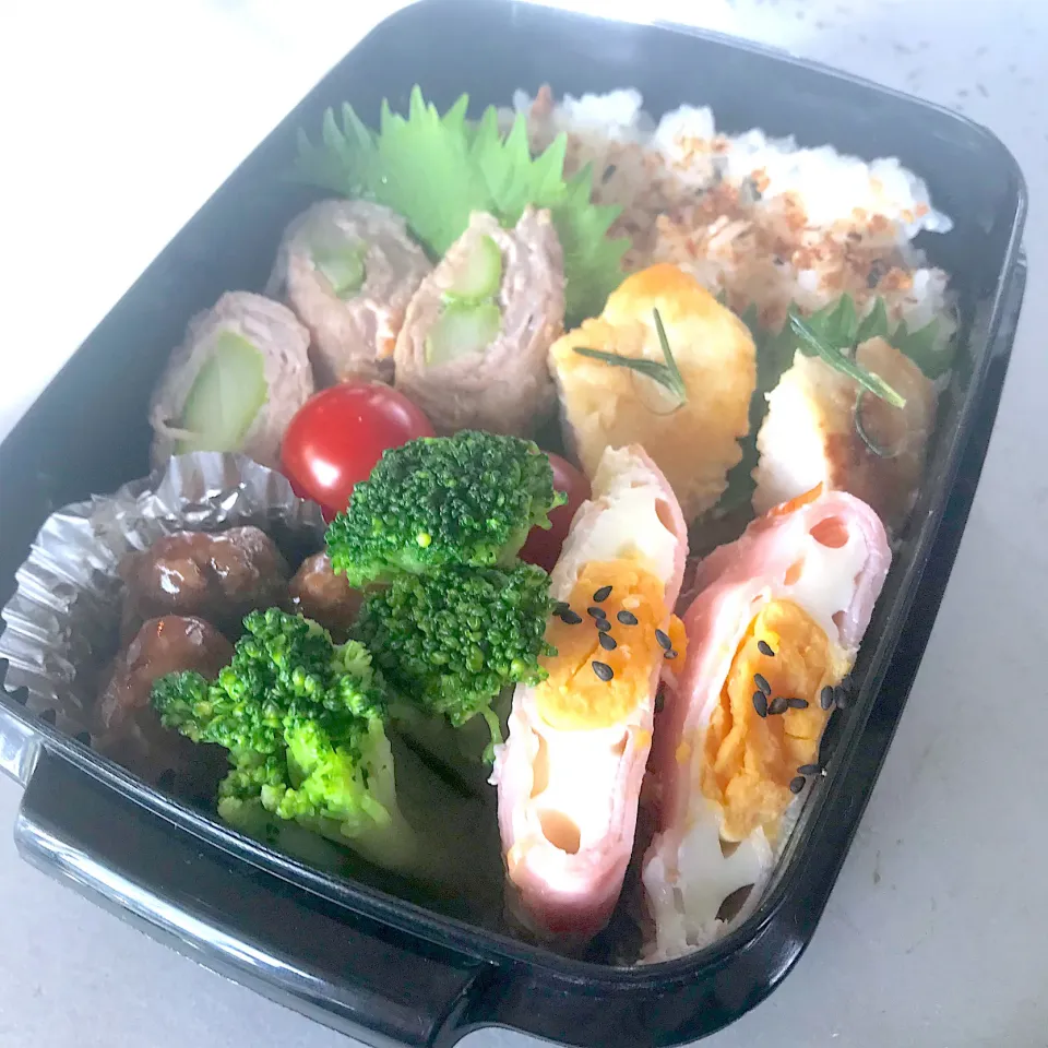 中学生部活男子のお弁当🍱|almostblackさん