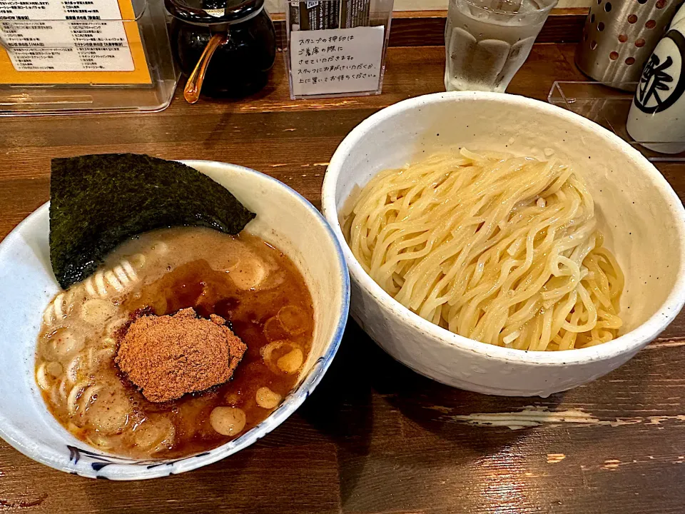 Snapdishの料理写真:つけ麺中盛り|マハロ菊池さん