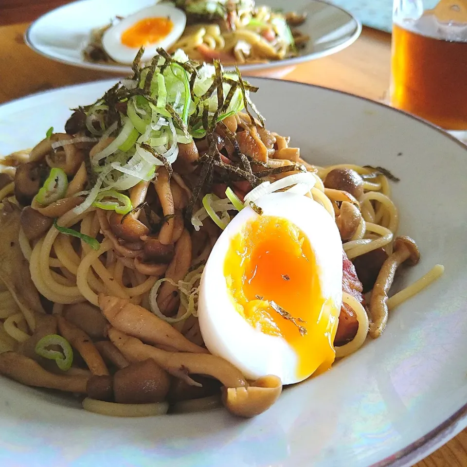 きのこたっぷりな和風パスタ|とまと🍅さん